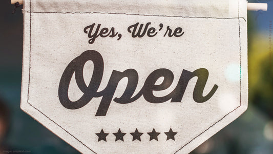 Yes, we're open!