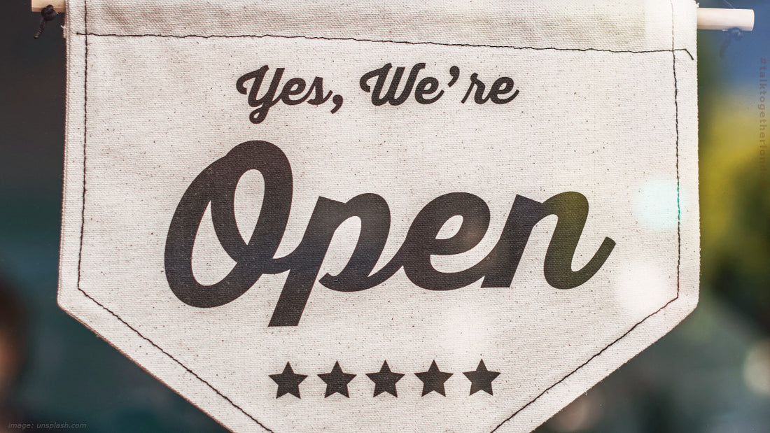 Yes, we're open!