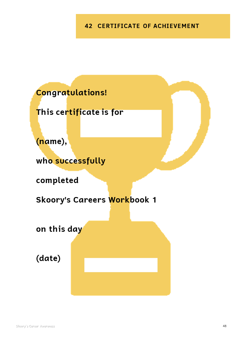 Skoory's Career Awareness Book