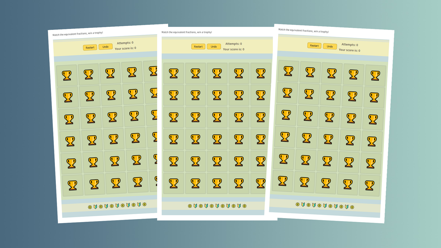 TTLCIC-Practice your knowledge to match the cards and win a trophy.
