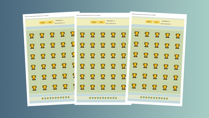 TTLCIC-Practice your knowledge to match the cards and win a trophy.