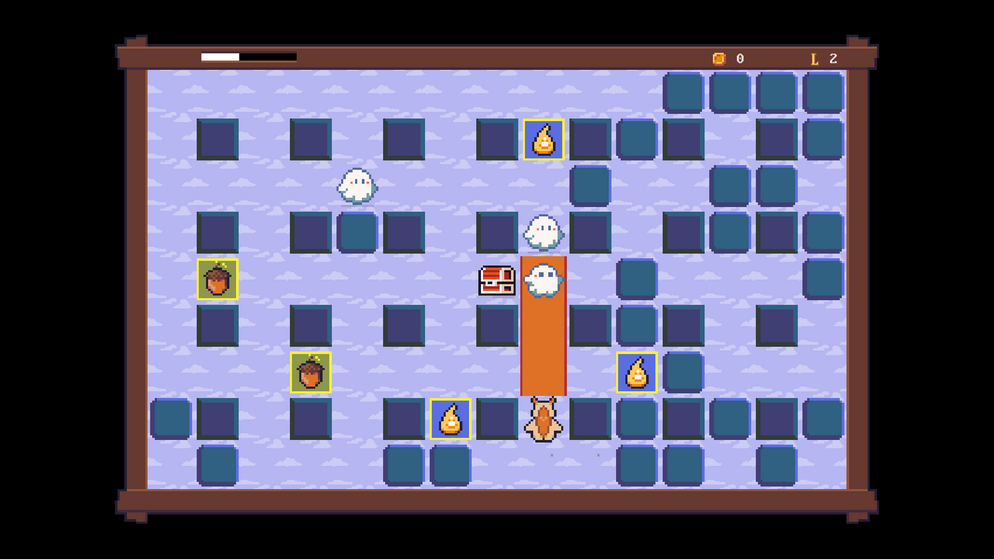 Squirrels are going NUTS - indie action game, puzzle 01 (TTLcic)